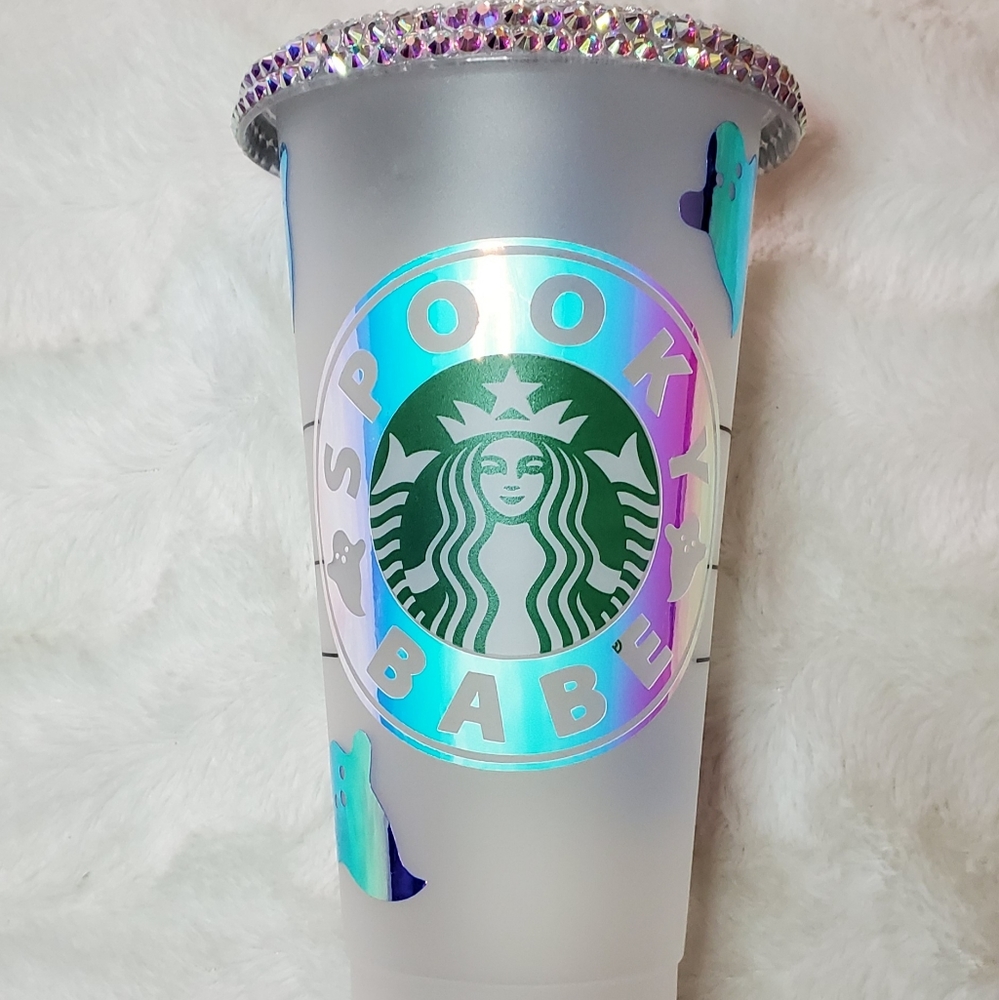 Starbucks Halloween Blinged Cup
